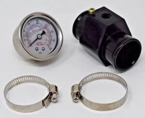O'Reilly – Water Hose Coolant Temperature Sensor Hose Adapter W/ Pressure Gauge 26mm Univer