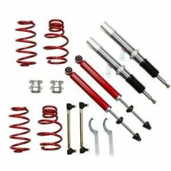 O'Reilly – for 2006-2009 06-09 VW MK5 RABBIT/JETTA/G,TI/R32 Street Coilover Bundle Red New