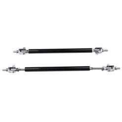 O'Reilly – Carbon Fiber Adjustable Bumper Lip Air Dam Splitter Support Rods Strut Tie Bar (E10494501CP) for Universal – 2 Piece