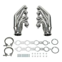 O'Reilly Auto Parts – LS Turbo Headers for LSX, LS1, LS2, LS3, LS6 Forward Facing Up 1 3/4" Primaries