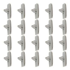 O'Reilly – Nylon White fender bumper fastener Auto clips(55157055-AA)