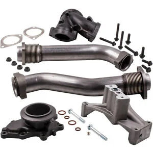 O'Reilly – Turbo Pedestal Housing Bellowed Up Pipes for Ford Excursion F350 F250 Super Duty