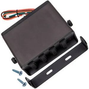 O'Reilly – 4-Gang 40A Rocker Switch Box Strobe Backlight Toggle Controller Panel