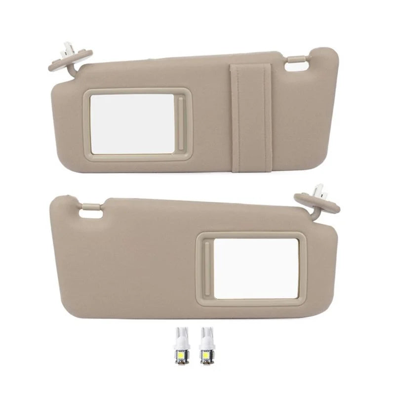 O'Reilly – Sun Visor Beige Left & Right sides with Sunroof for Toyota (74320-0T022-A1,74320-0T022-A1)- 2 PCS