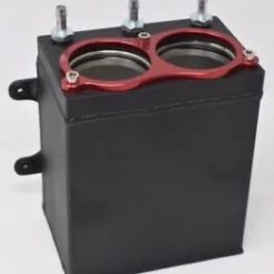 O'Reilly – Dual Billet Aluminum Bosch 044 380 2L HighFlow External Fuel Pump Surge Tank IE