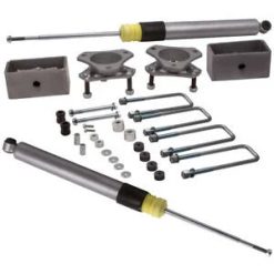 O'Reilly Auto Parts – 3" Front 3" Rear Lift Bundle Differential Drop Shocks Fit Toyota Tacoma 2005-18 06