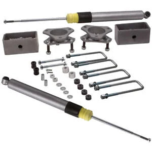 O'Reilly – 3" Front 3" Rear Lift Bundle Differential Drop Shocks Fit Toyota Tacoma 2005-18 06