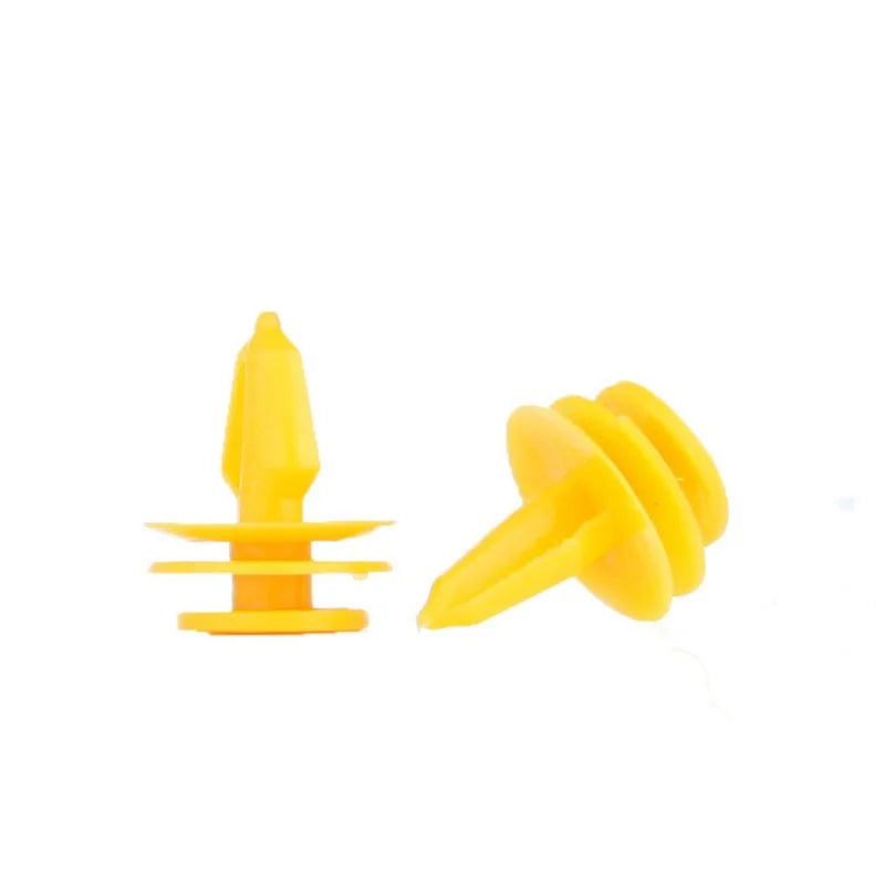 O'Reilly – Nylon Yellow fender bumper fastener Auto clips(6507686-AA) – 50Pcs