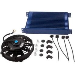 O'Reilly – New AN10 15 Row Engine Transmission Aluminum Oil Cooler And 7" Electric Fan Kits