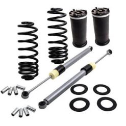 O'Reilly Auto Parts – 2x Back Air Ride Strut Bag Air to Coil Spring Conversion for Hummer H2 2003-2009