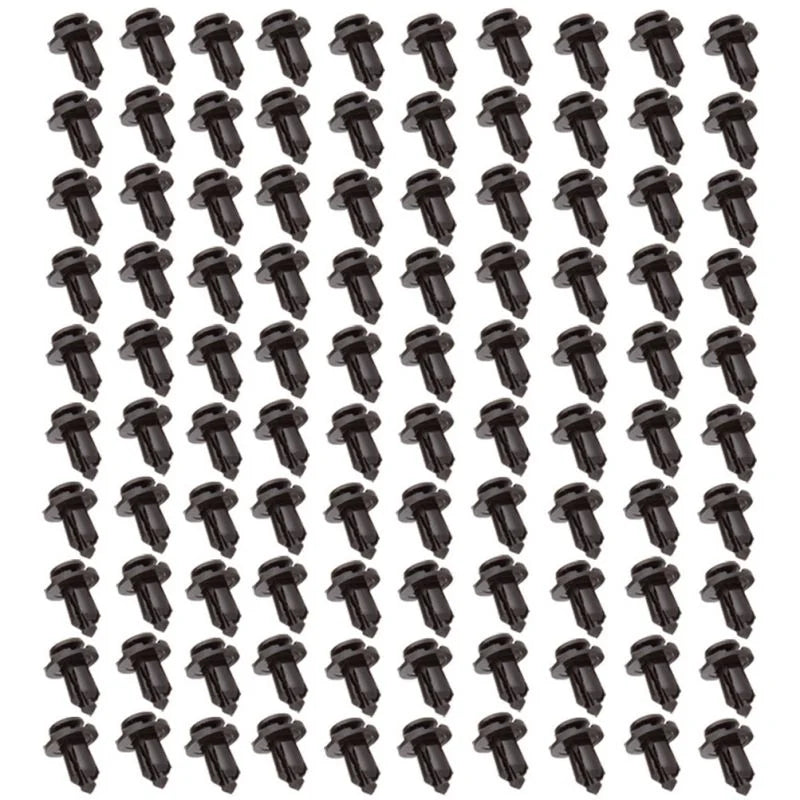 O'Reilly – Nylon Black fender bumper fastener Auto clips(90914-0007)- 100Piece