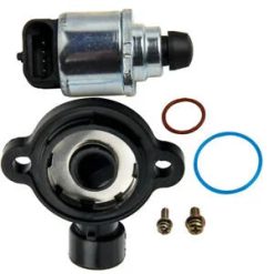 O'Reilly Auto Parts – 2x Throttle Position Sensor&Idle Control Valve for Chevy Avalanche for Chevrolet