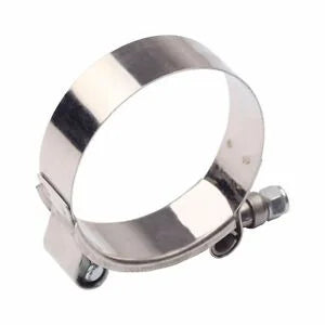 O'Reilly – 1PC 92mm-100mm 301 Stainless Steel T-Bolt Clamp for ID: 3.35" 85mm Silicone Hose