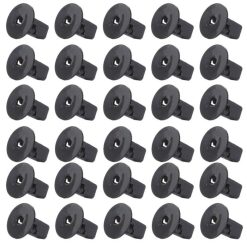 O'Reilly – Nylon Black fender bumper fastener Auto clips(90189-06065)- 30Piece