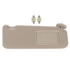 O'Reilly Auto Parts – Sun Visor Beige Right Passenger Side with Sunroof for Toyota (74310-0T022-A1)- 1 PC