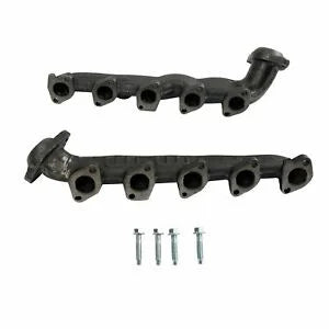 O'Reilly – Exhaust Manifold w/ Gaskets LH/RH Pair Bundle for Ford Super DutyVan 6.8L V10 00-13