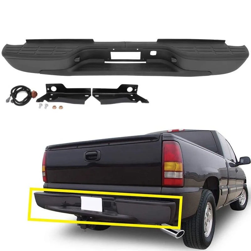 O'Reilly – Back Steel Step Bumper for Chevrolet GMC -1 PC