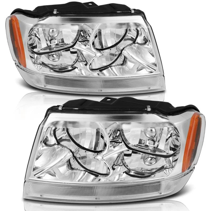 O'Reilly – Headlight Assembly (55155553AE) for Jeep Grand 1pair