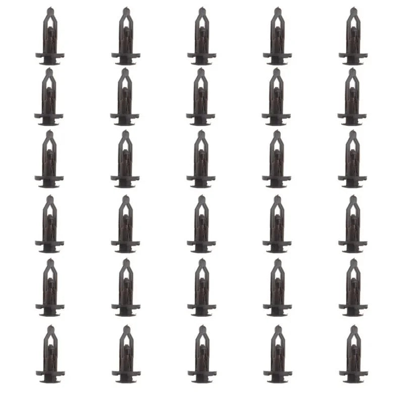 O'Reilly – Nylon Black fender bumper fastener Auto clips(52161-16010)- 30Piece