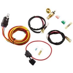 O'Reilly – Dual Electric Cooling Fan Wiring Harness Thermostat Bundle 165 Degrees 14 inch