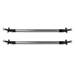 O'Reilly – Black Aluminum Forward Metal Sanded Splitter Rods Support Stabilizer (E10493701CP）For Universal – 2 Piece