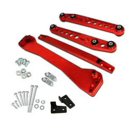 O'Reilly – Back Lower Control Arm+ Subframe Brace +Tie Bar for 96-00 Honda Civic EK Red