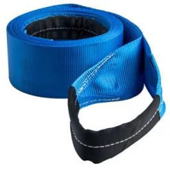 O'Reilly – 4" x 30ft Tow Strap 20000lbs Recovery Rescue Winch Sling ATV UTV Blue Offroad