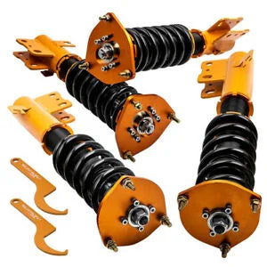 O'Reilly – 4x Tuning Coilovers Bundle for Subaru Forester 1998-2002 Adj. Height Shocks Struts