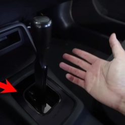 Alternative view of O'Reilly Auto Parts – Center Shifter Console Protector Plate Boot Maxim 92-95 for Honda Civic EG Hatch