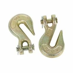 O'Reilly – 5/16" Clevis Grab Hooks (2) G70 Chain Hook Flatbed Truck Trailer Tie Down Towing