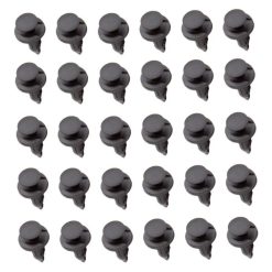 O'Reilly – Nylon Black fender bumper fastener Auto clips(21077123)- 30Piece