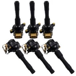 O'Reilly Auto Parts – Pack of 6 Ignition Coils on Plug for BMW E36 E39 E46 X5 2.5L UF300 UF354 5C1696