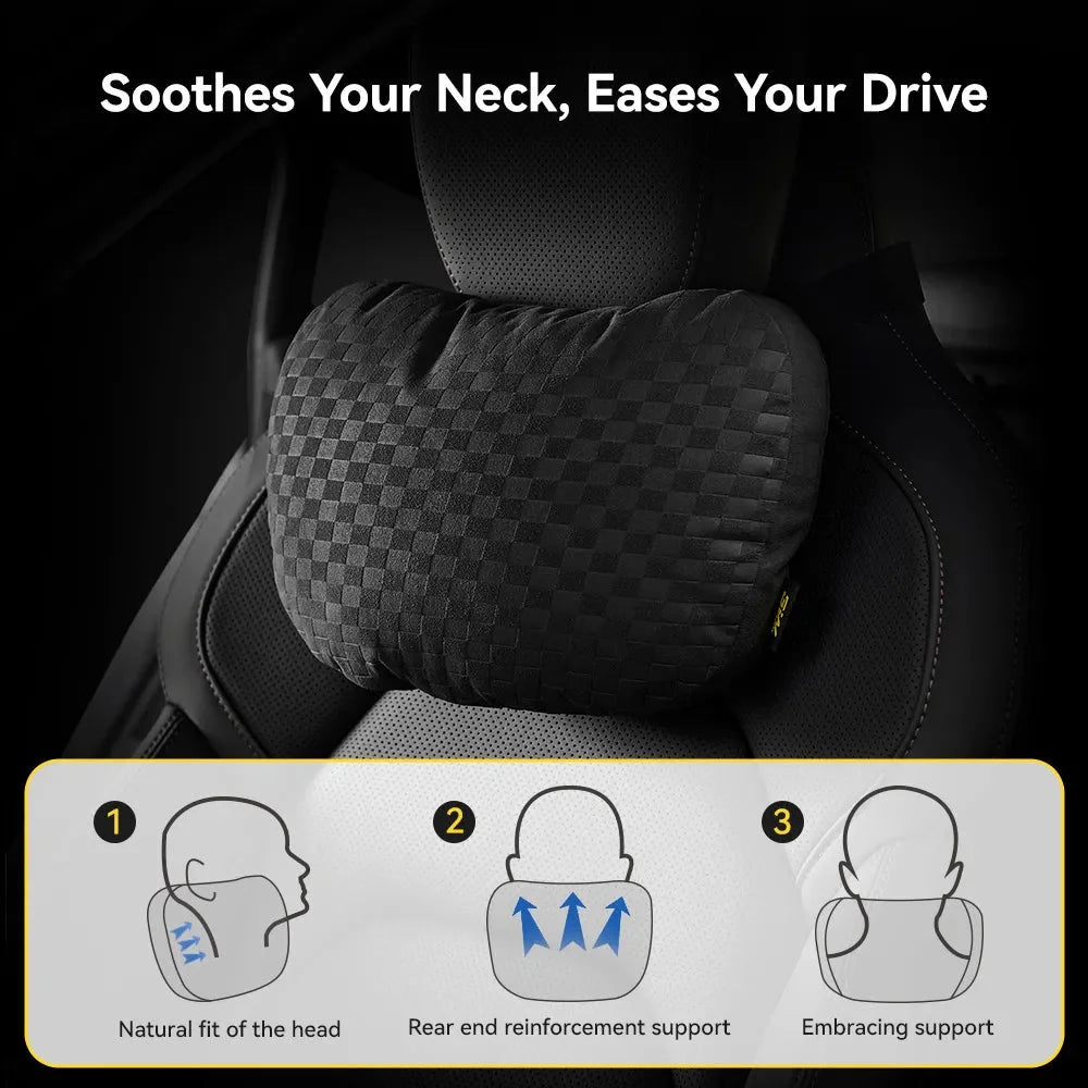 O'Reilly – Car Neck Pillow & Lumbar Pillow Bundle with Adjustable Strap Washable Car Add-ons - Image 6