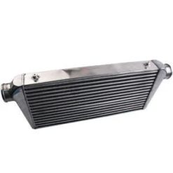 O'Reilly Auto Parts – Universal Forward Mount Turbo Intercooler Tube & Fin 600x300x76 3" Silver