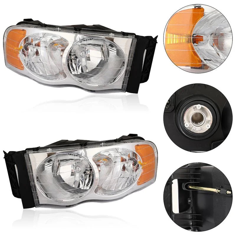 O'Reilly – Headlight Assembly (55077121AF) for Dodge Ram 1pair