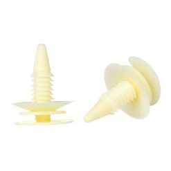 O'Reilly – Nylon Yellow fender bumper fastener Auto clips(3065575)- 50Pcs