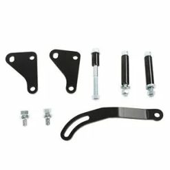 O'Reilly – Black Power Steering Pump Mounting Bracket SWP LWP Saginaw Fit Chevy 350 GM