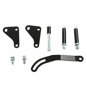O'Reilly – Black Power Steering Pump Mounting Bracket SWP LWP Saginaw Fit Chevy 350 GM