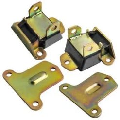 O'Reilly Auto Parts – 2x Motor Mounts & Backing Plates for Chevy Urethane V6 V8 350 454 SBC BBC