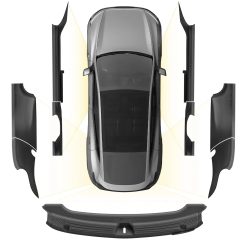 O'Reilly Auto Parts – Tesla Model Y Juniper Premium 2025 2026 (Only Fits 5-Seat) Door Sill Protector Trunk Sill Guards Full Protection