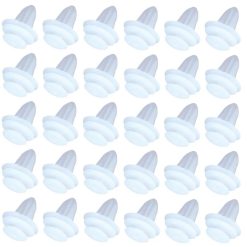 O'Reilly – Nylon White fender bumper fastener Auto clips( 94858299,90467-10161 )- 30Piece